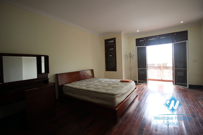 House with large garden for rent in Ciputra C area, Tay Ho, Hanoi